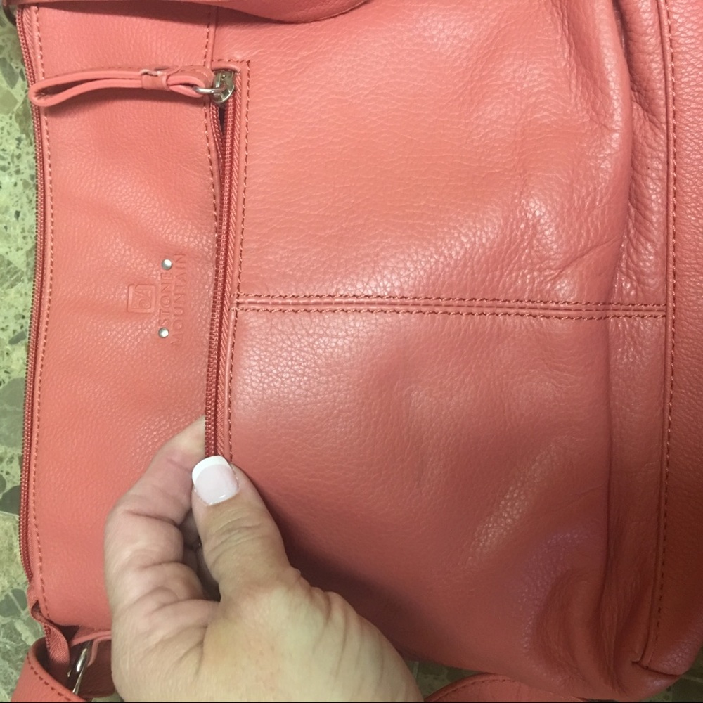 Like New Pink Stone Mountain Purse - Picture 5 of 6